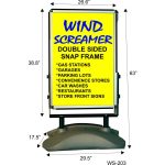 Wind Screamer Sign